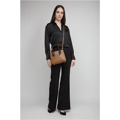 Bolso de piel - Marrón