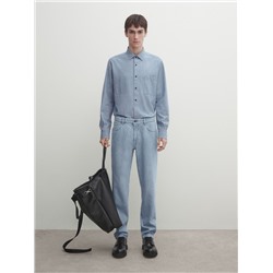 Camisa denim regular fit