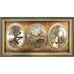 Часы-картина Мусульманские K3 34х64 / 10200-1 /уп2