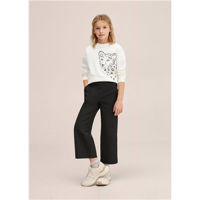 Sudadera algodón estampado -  Niña | MANGO OUTLET España