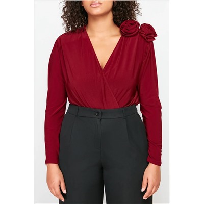 Bordeaux Rose Detail Cruve Burn Accessy Body TBBSS24AF00080