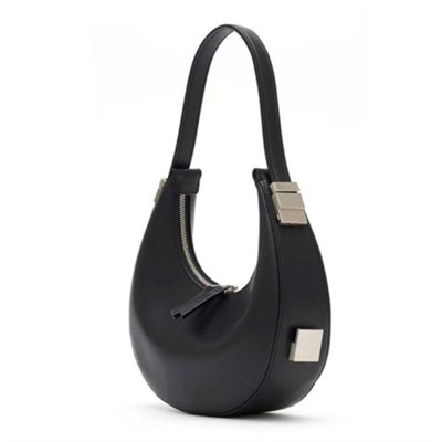 Женская кожаная сумка 80002 BLACK