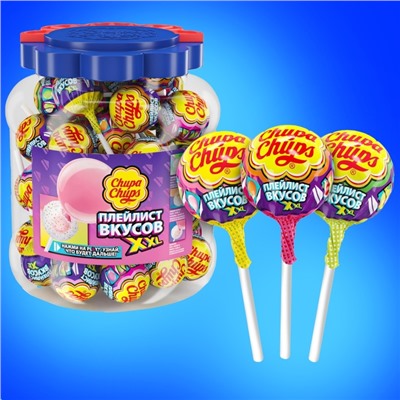 Леденцы Chupa-Chups XXL 4D Flavors Playlist, 29 г