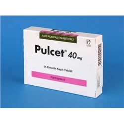 PULCET 40 mg 28 enterik tablet (пульцет)