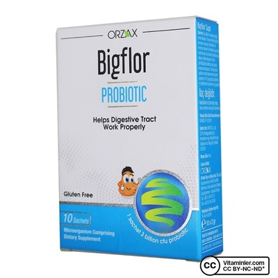 Orzax Bigflor Пробиотик и пребиотик 10 пакетиков