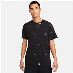 Camiseta de deporte Sportswear - 100% algodón - negro
