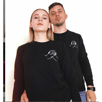 Парные свитшоты для двоих "Руки"