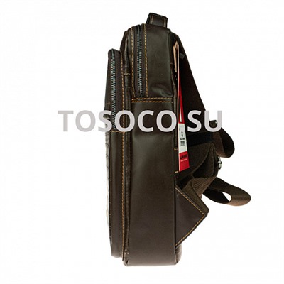 am4112 d.brown 31 рюкзак Allan Marco натуральная кожа 37x26x14