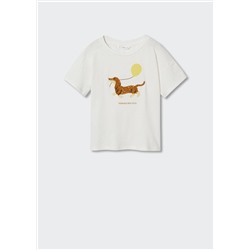 Camiseta detalles relieve -  Niña | MANGO OUTLET España