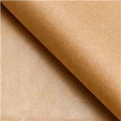 Бумага упаковочная тишью, крафтовый, 50×66 см