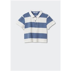 Polo rayas algodón -  Niña | MANGO OUTLET España