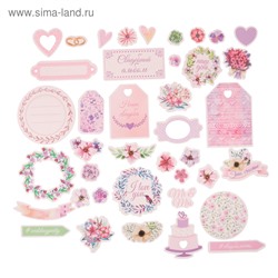 Набор декоративных элементов Mr & Mrs, 10 х 14 см