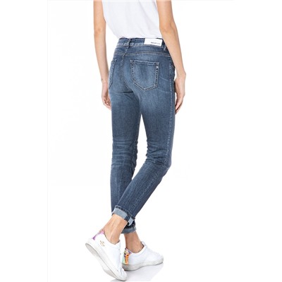 Vaquero slim fit Faaby - Azul