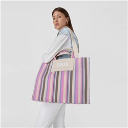 Bolso shopper Stripes - multicolor