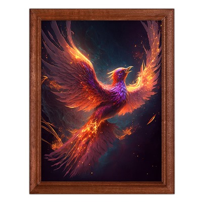 POSV-0309 Постер в рамке 17x23см Феникс