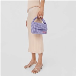 Bolso bandolera Carol Vichy - algodón - lila