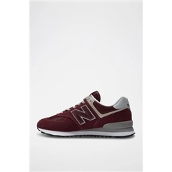 Zapatillas de nobuk 574 - Burdeos