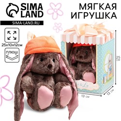 Мягкая игрушка «Li лисичка», заяц, 25 см