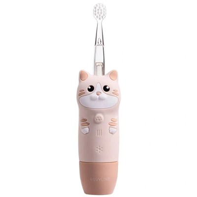 Электрическая зубная щетка Revyline RL 025 Baby Kitty бежевая