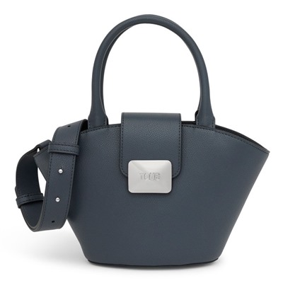 Bolso capazo Lucia - gris oscuro
