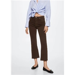 Jeans bootcut tiro alto -  Mujer | MANGO OUTLET España