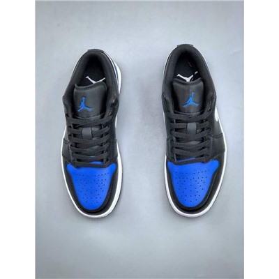 Кроссовки Nik*e Air Jordan 1 Low OG AJ1 Joe 1 black и blue