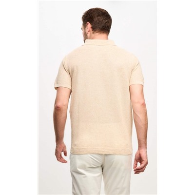 Футболка лен F011-06LN l.beige