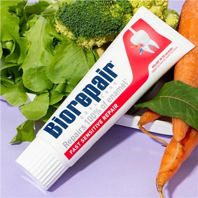 Зубная паста Biorepair Fast Sensitive Repair 75 мл
