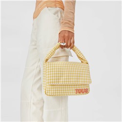 Bolso bandolera Carol Vichy - algodón - amarillo