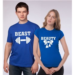 Парные футболки "Beast and Beauty"