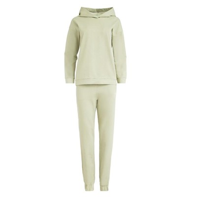 Костюм женский (худи, брюки) MINAKU: Casual Collection цвет фисташковый, размер 46