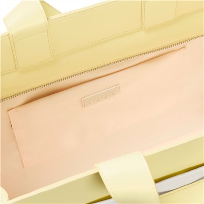 Bolso capazo Tous Maya - beige y amarillo
