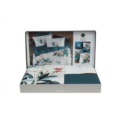 Постельное белье Karven (300 tc) премиум сатин евро N359 NADIA Tapestry