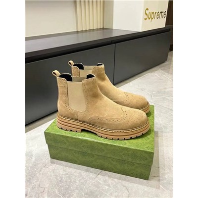 Мужские ботинки челси Gucc*i 💛  Реплика 1:1