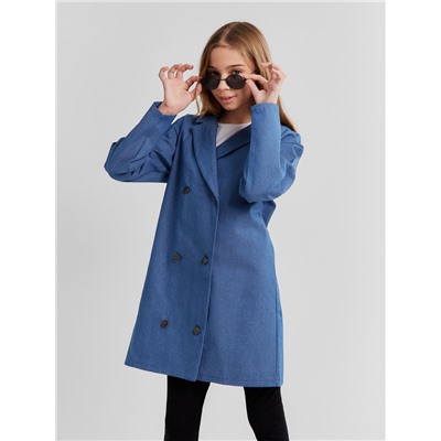 Рубашка для девочки MINAKU: Jeans collection, цвет голубой, рост 158 см