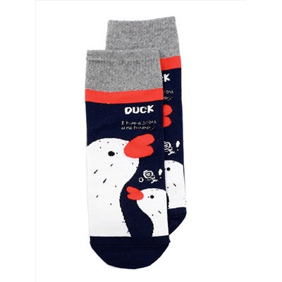 Носки р.35-40 "Ducks and Geese" Синие