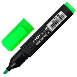 Текстовыделитель STAFF College "STICK HL-497", ЗЕЛЕНЫЙ, 1-4 мм, 151498