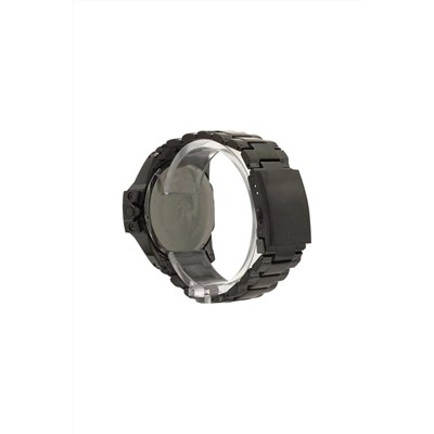 Reloj de cuarzo de acero - Antracita