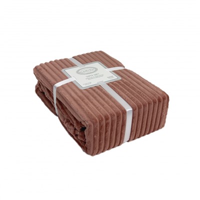 Плед KARVEN Super Soft DIAS 200*220 п/э евро Р 942 сухая роза (Акция).