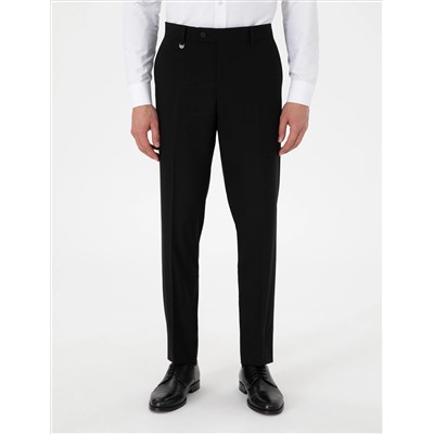 Тканневые брюки Black Slim Fit