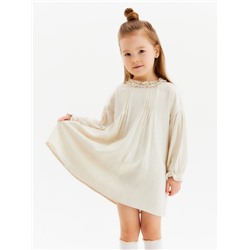 Платье Крошка Я Linen, рост 92-98 см, бежевое