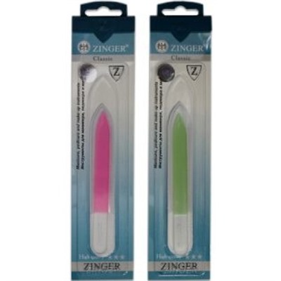 Пилка стеклянная Zinger Original (Зингер) zo FG-02-12 Pastel