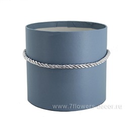 Коробка шляпная без крышки, D12,5xH12 см