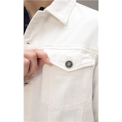 Куртка джинс F411-1257 white