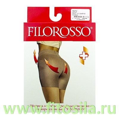 Шорты Lift Up Моделирующие (Бразильский эффект) "Filorosso", 1 кл., р. 3, бежевые, компресс., леч.-проф. 9788 Срок **