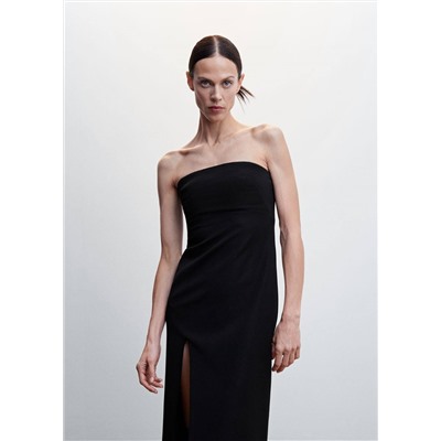 Vestido detalle plumas -  Mujer | MANGO OUTLET España