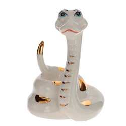 Фигурка декоративная "Змея", L6,5 W6,5 H8,5 см