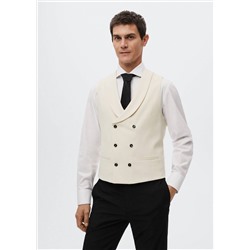 Chaleco solapas vestir -  Hombre | MANGO OUTLET España