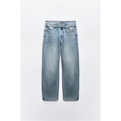 JEANS TRF TAILORED BALLOON TIRO MEDIO
