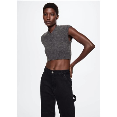 Jeans cargo bolsillos -  Mujer | MANGO OUTLET España